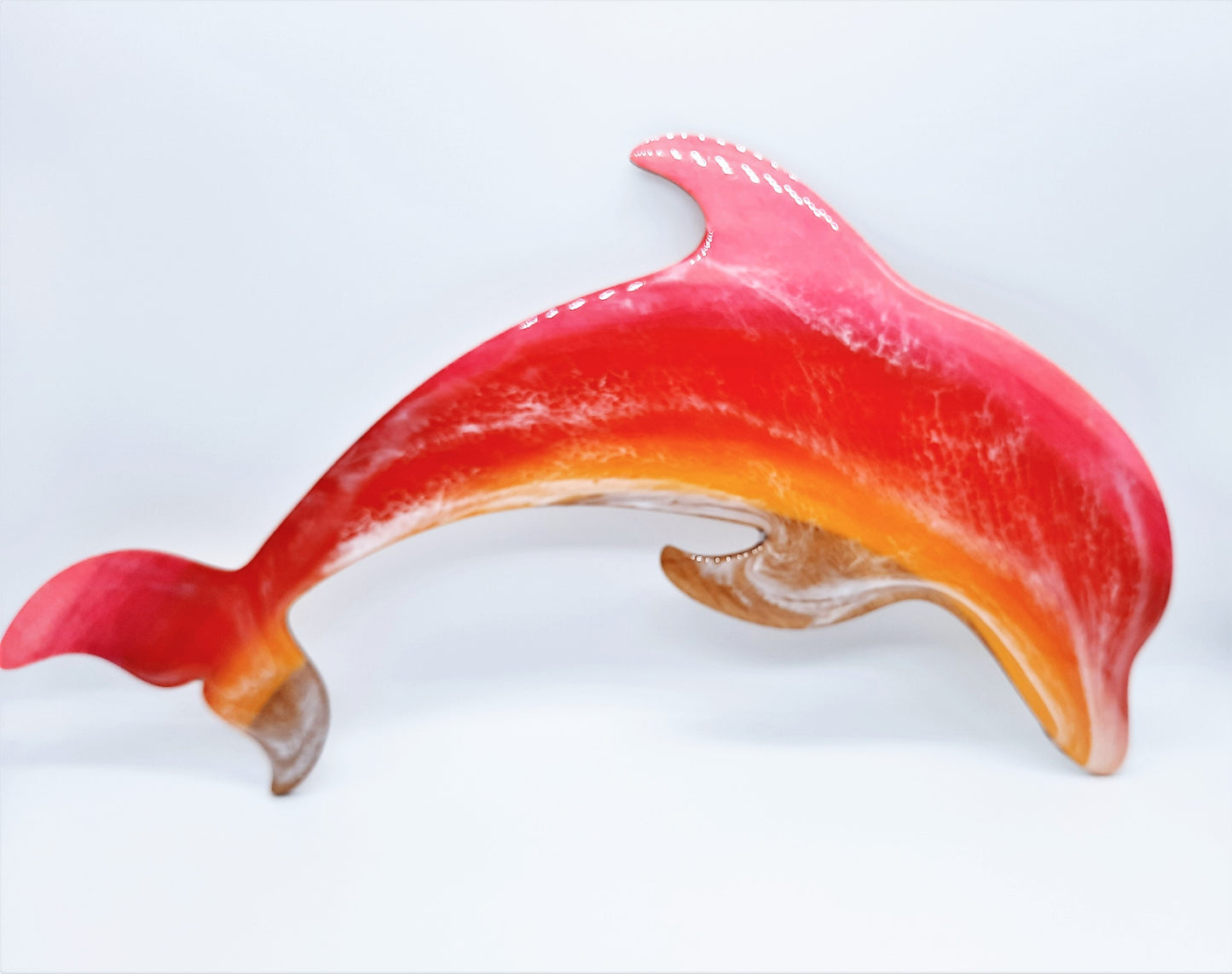 Resin & Wood Seascape Dolphin