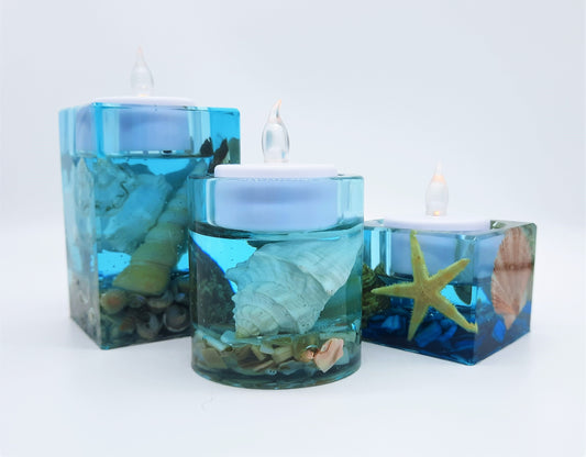 Seascape Candle Holder