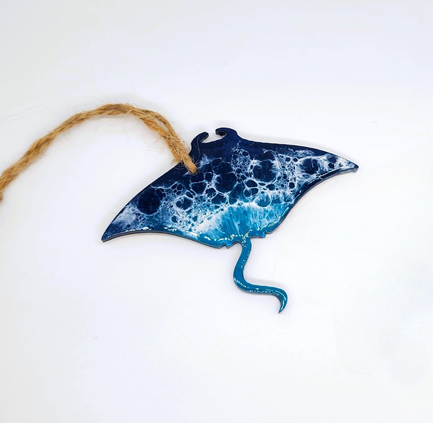 Resin and Wood Sealife Ornament