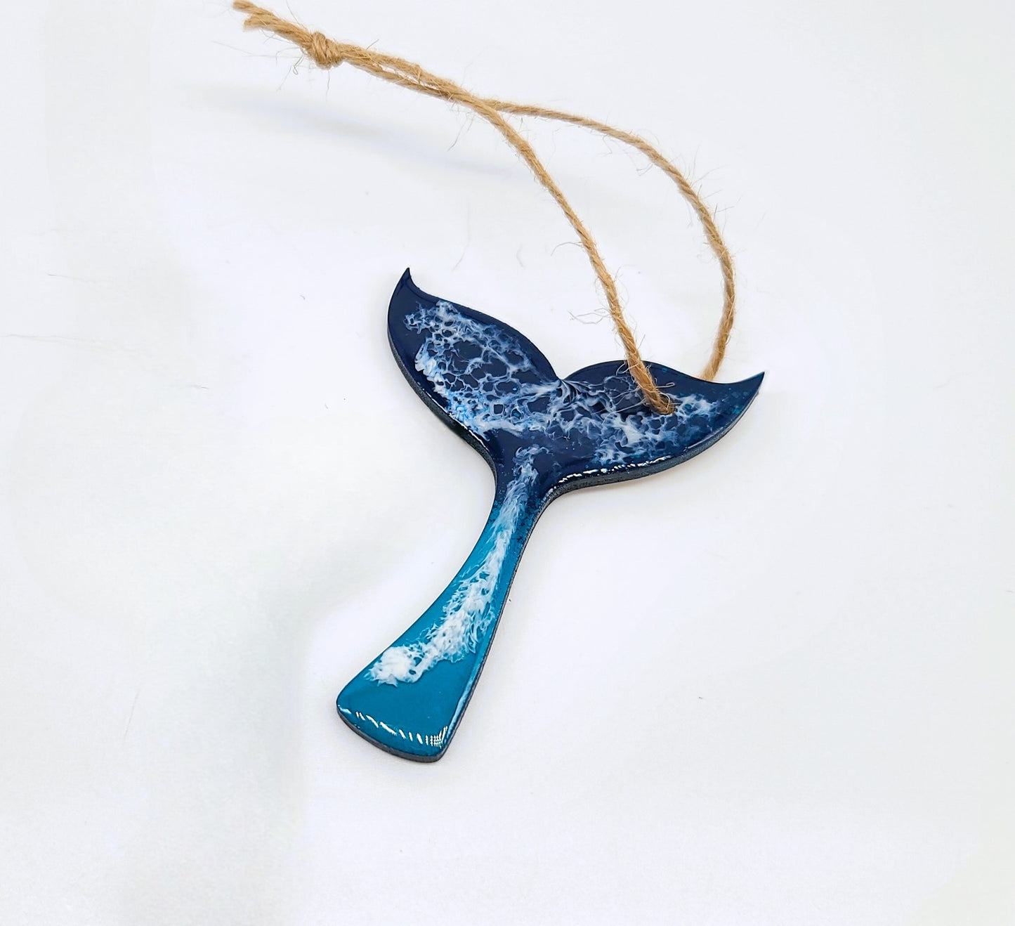 Resin and Wood Sealife Ornament