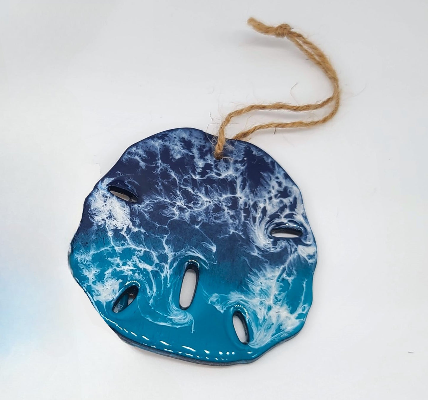 Resin and Wood Sealife Ornament