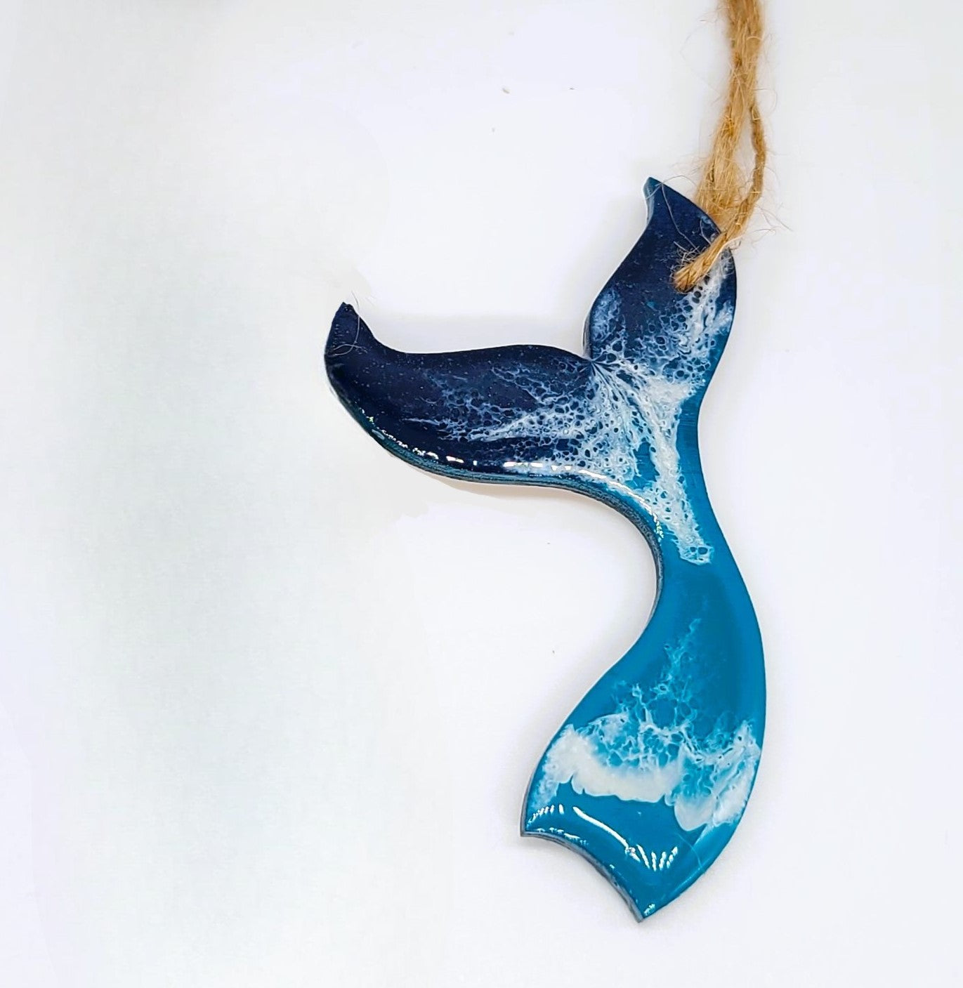 Resin and Wood Sealife Ornament