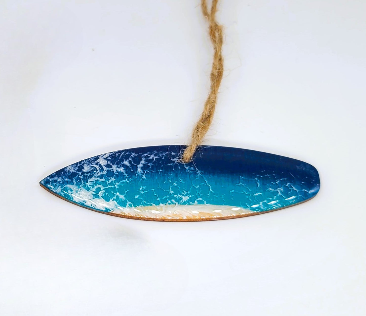 Resin and Wood Sealife Ornament