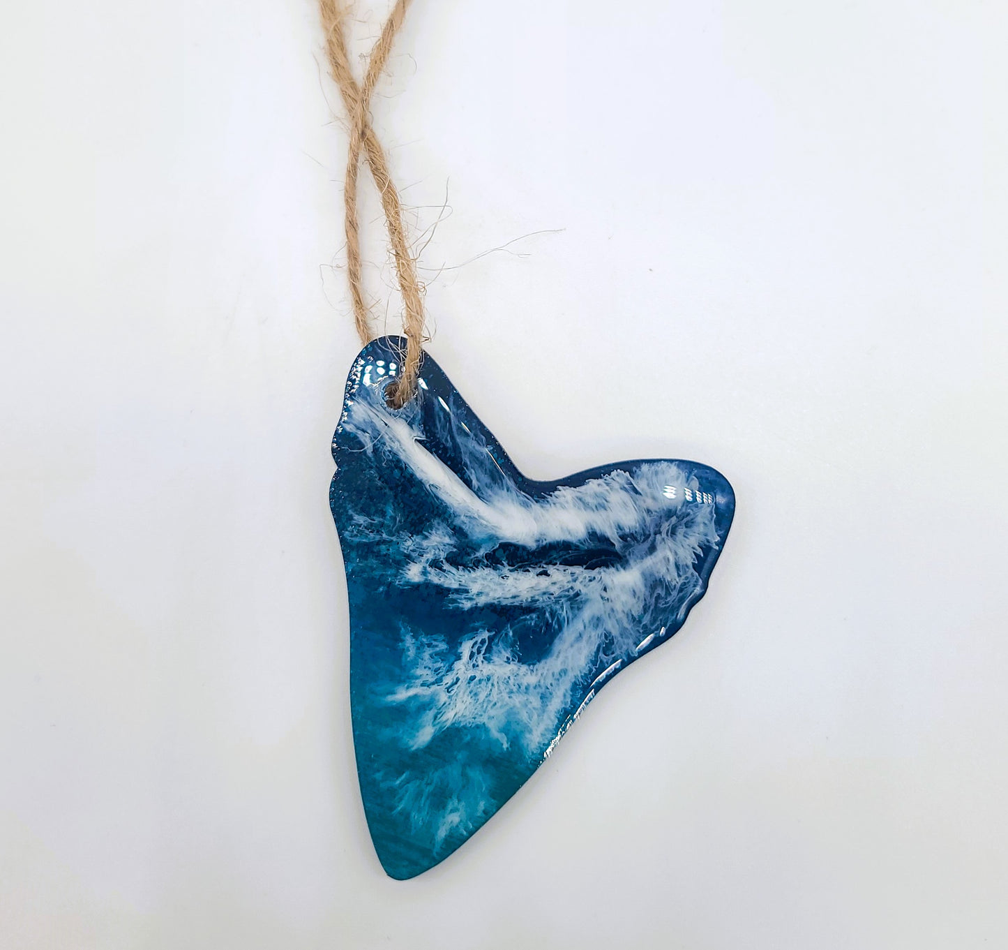 Resin and Wood Sealife Ornament