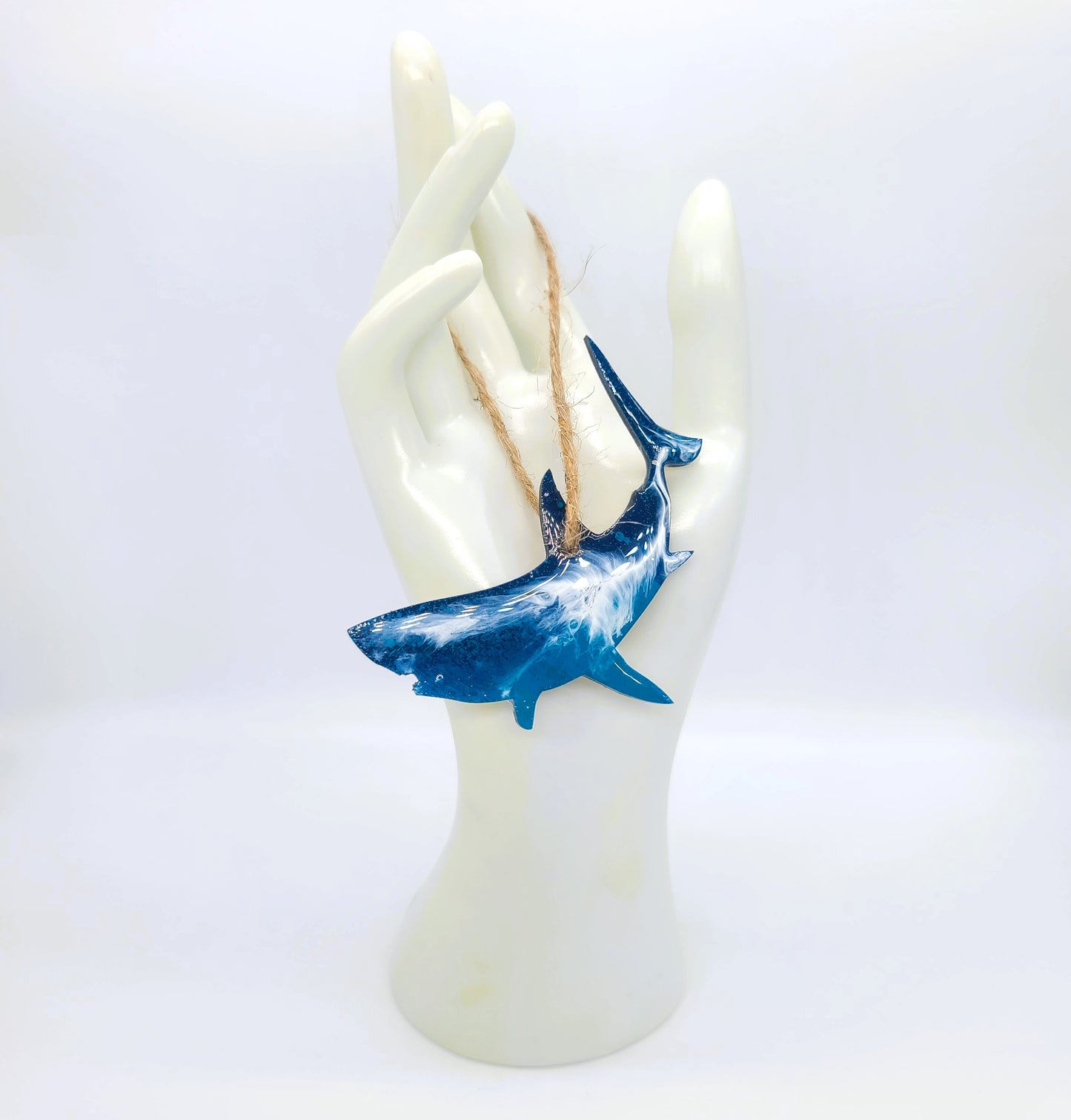 Resin and Wood Sealife Ornament