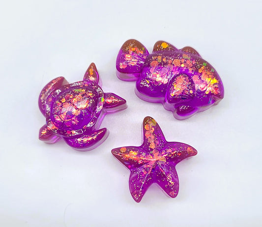 Resin Ocean Themed Sea Creature Magnet