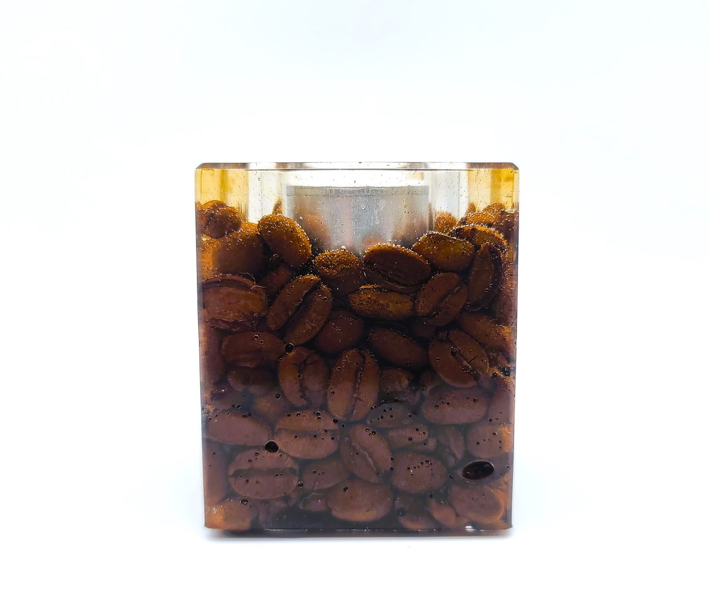 Medium Square Coffee Bean Candle Holder