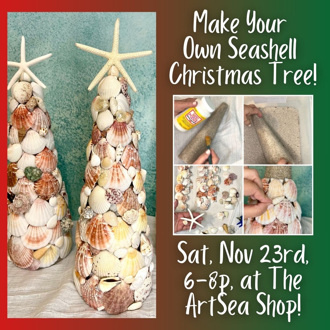 Make Your Own Seashell Christmas Tree!