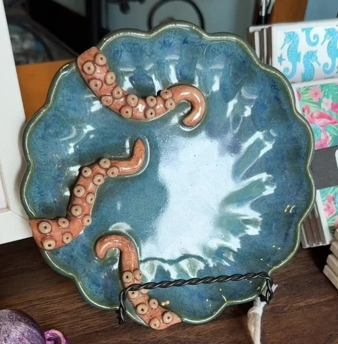 Book a Private Pottery Class! Make Your Own Tentacle Dish