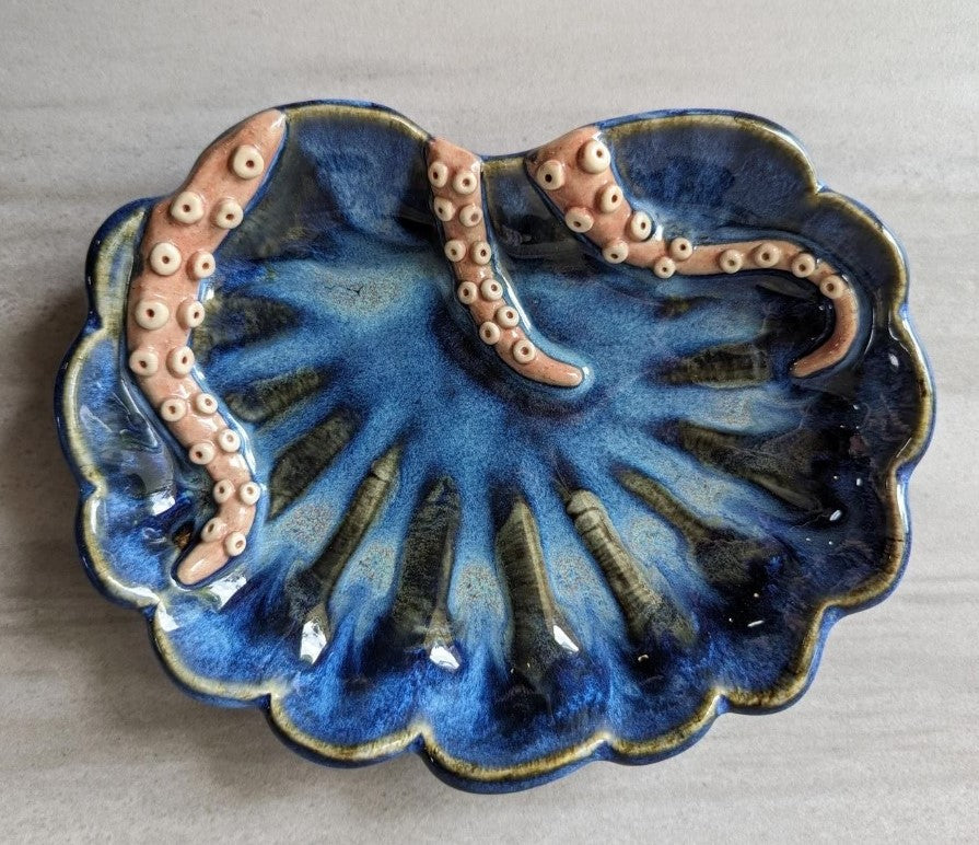 Book a Private Pottery Class! Make Your Own Tentacle Dish