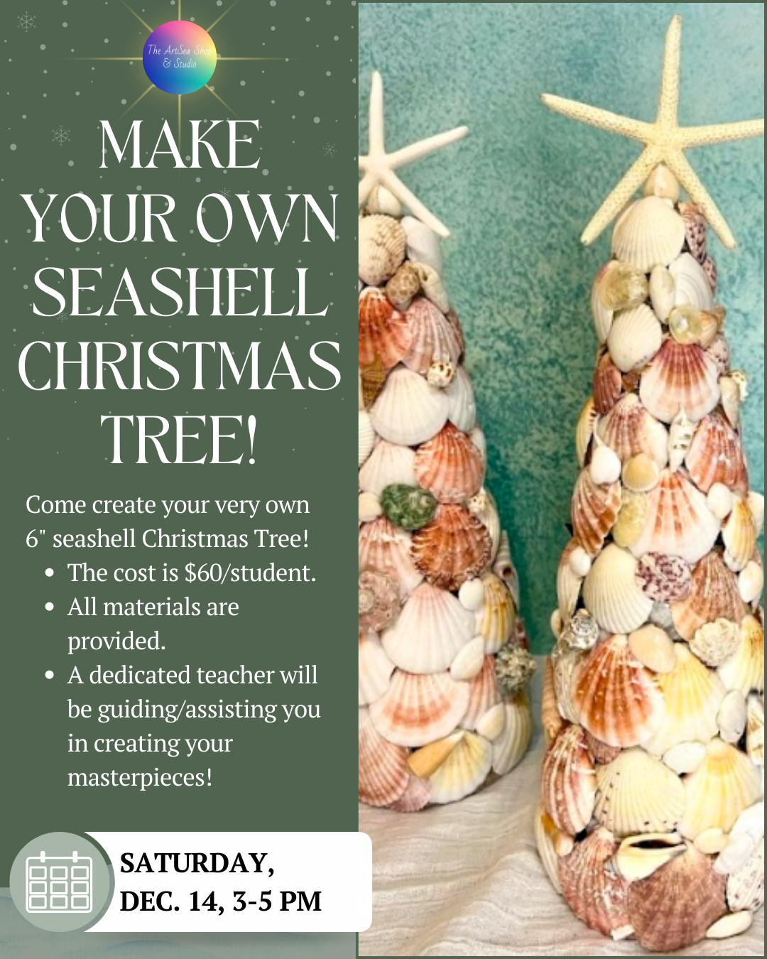 Make Your Own Seashell Christmas Tree!