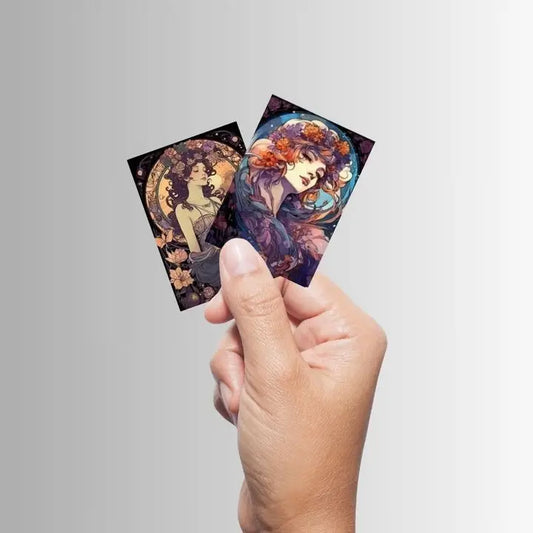 Set of 8 Magnets - Purple Ladies of the Lake