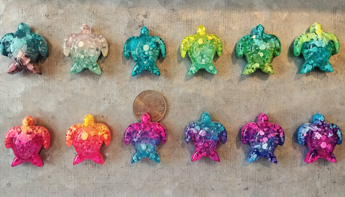 Resin Ocean Themed Sea Creature Magnet