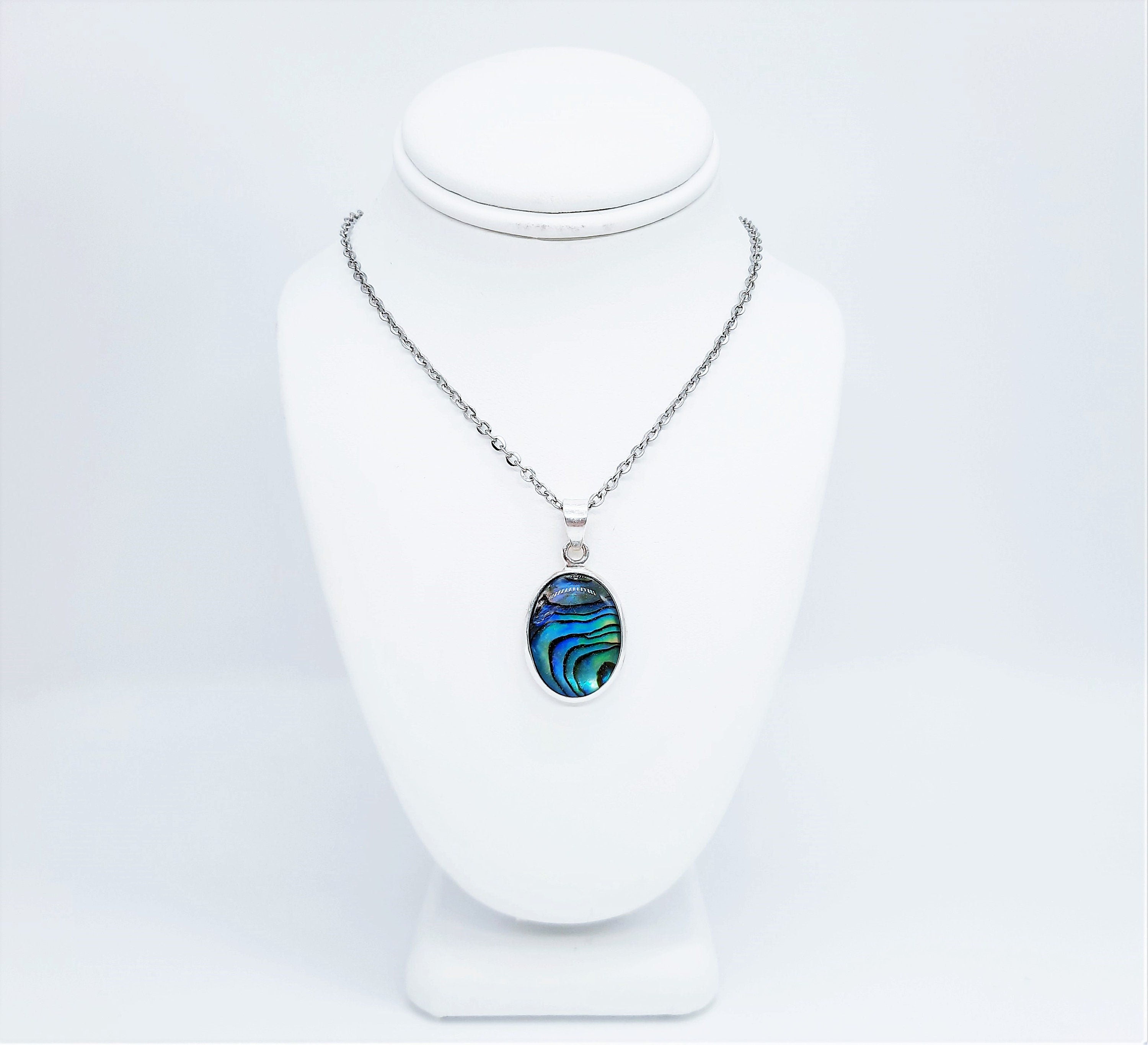 Hotsell Abalone/ paua shell own necklace with matching earring set.