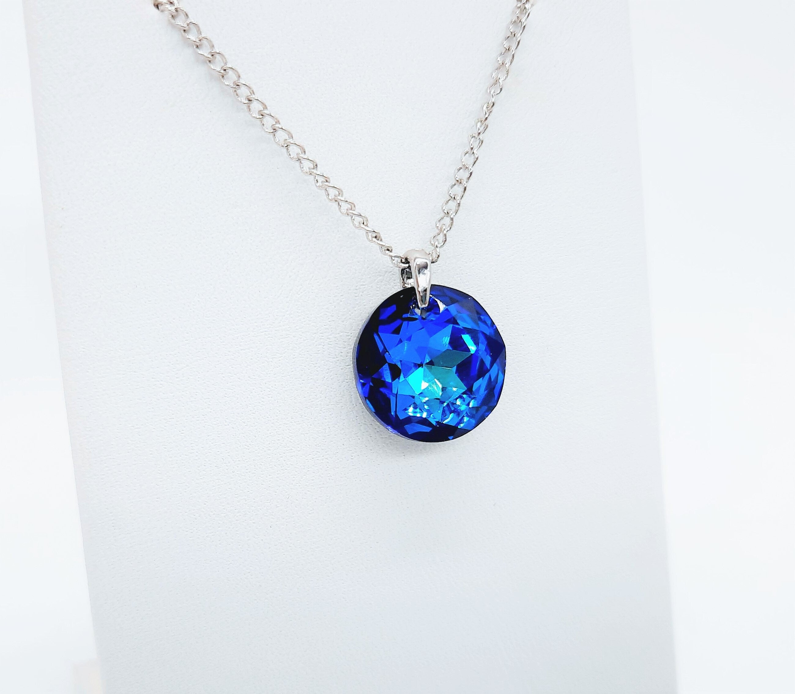 Vintage Blue Moonstone Glass Rhinestone Choker, Vintage Blue Rhinestone  Necklace, 1950s Rhinestone Necklace, Vintage Jewelry