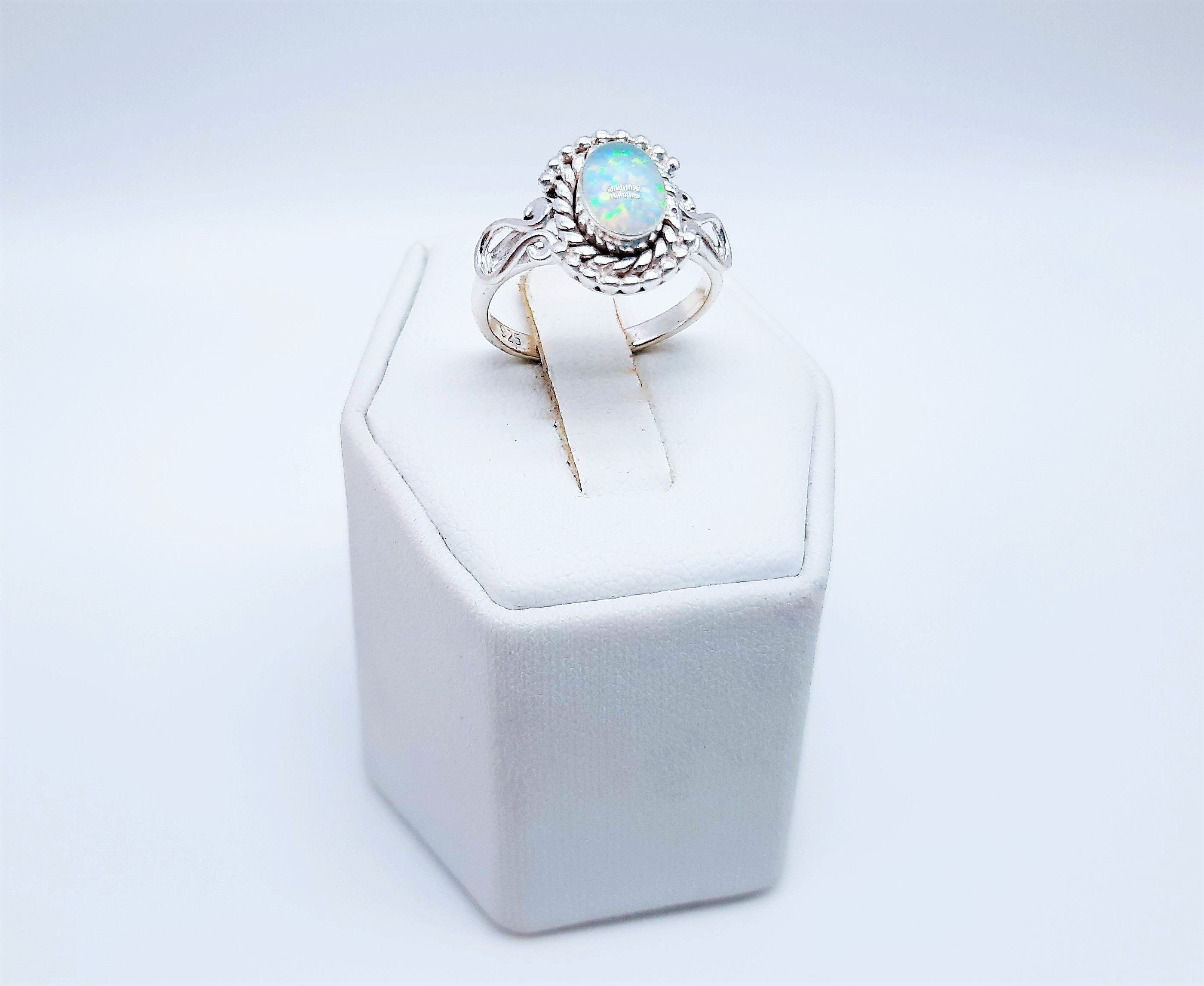 White Opal Ring Ethiopian Mens Opal Stone Ring Real Opal Ring White Opal  Ring Ethiopia Stone Ring 925 Sterling Silver Rings for Men Opal - Etsy  Finland