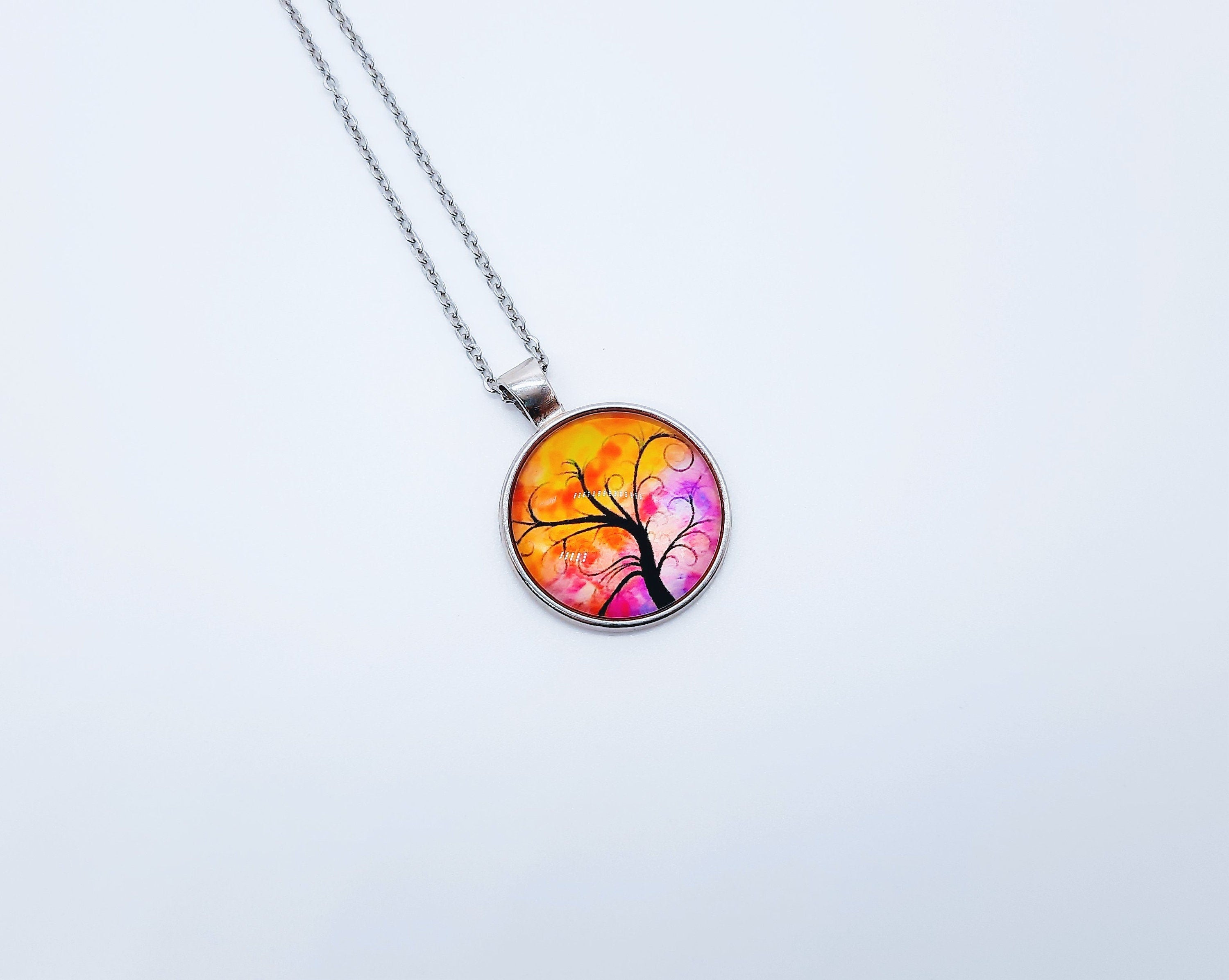 Glass Pendant buy - Tree of Life