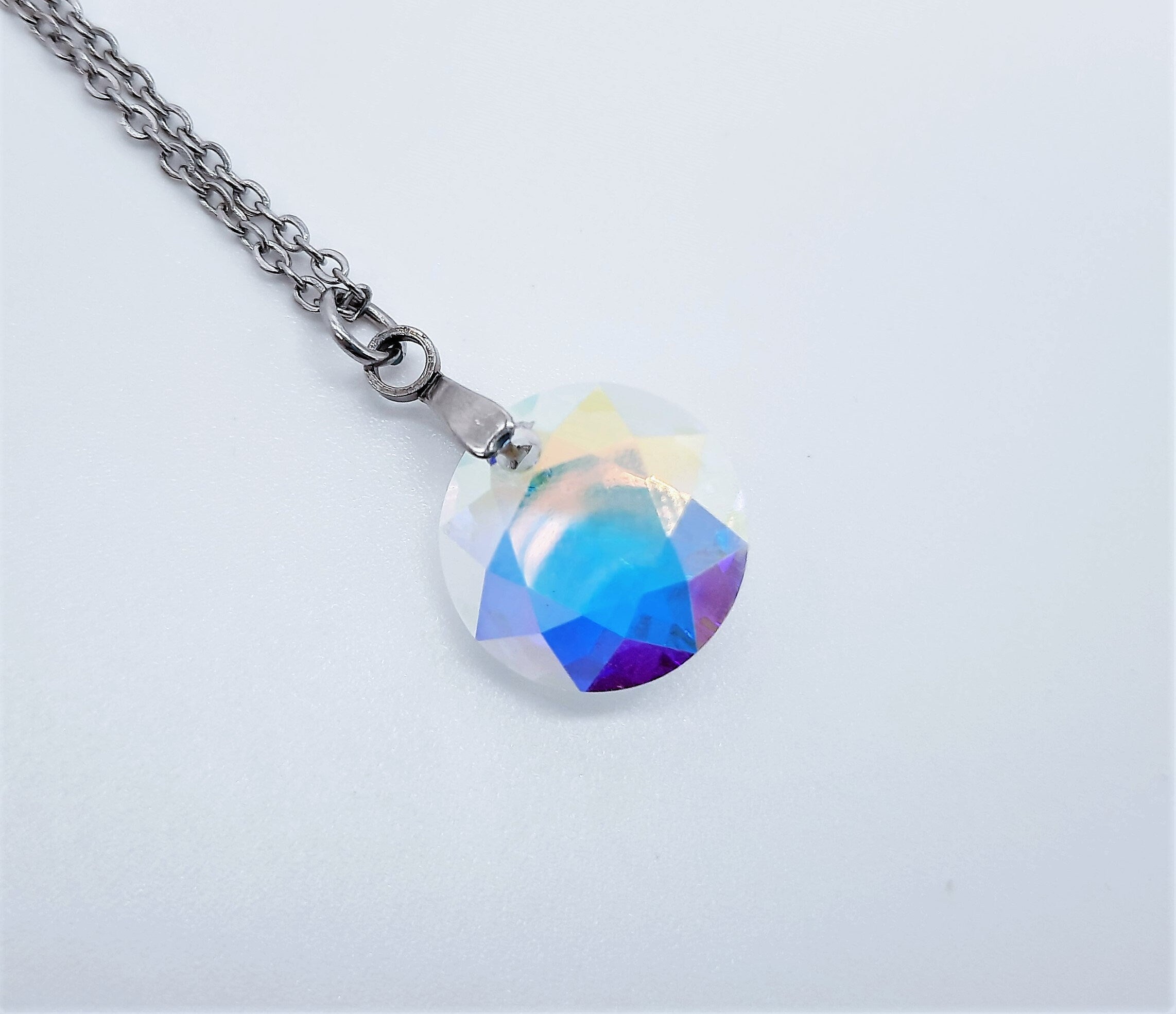 The aurora borealis on sale necklace