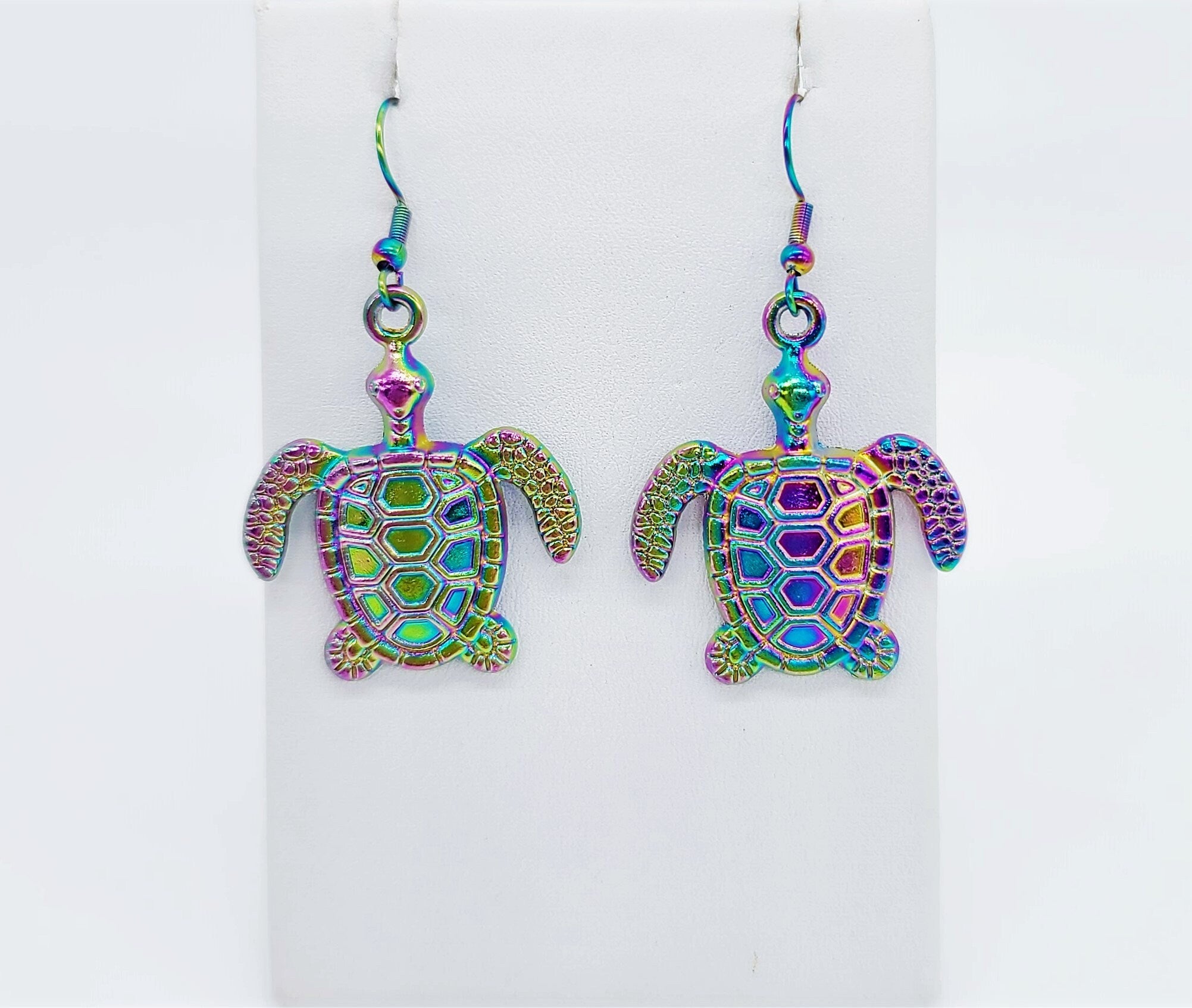 Dangle deals turtle earrings